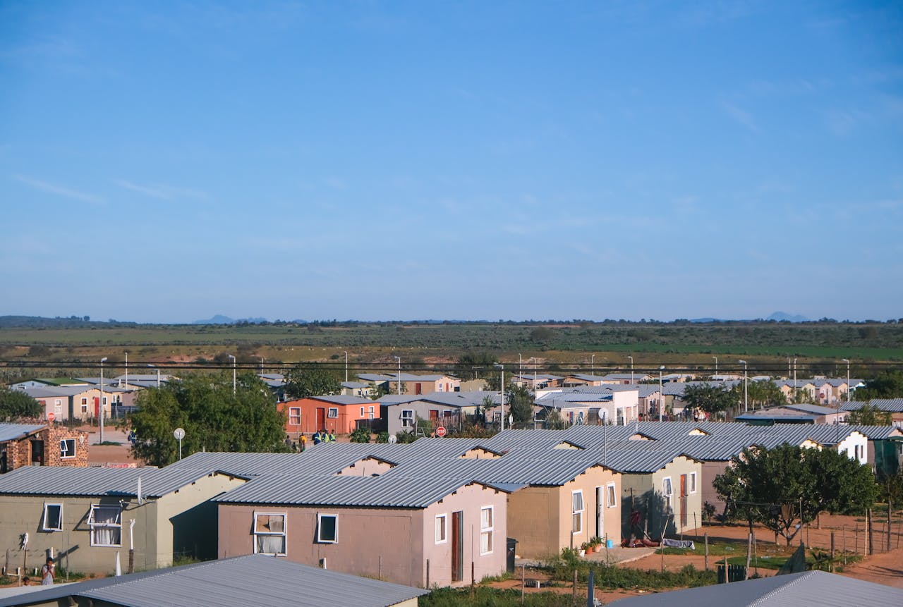 Houses In Small Town