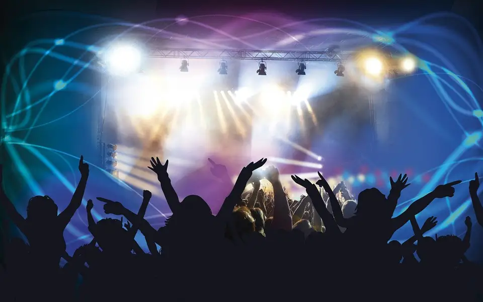 Live concert at the Midland Theatre in Kansas City in April 2026